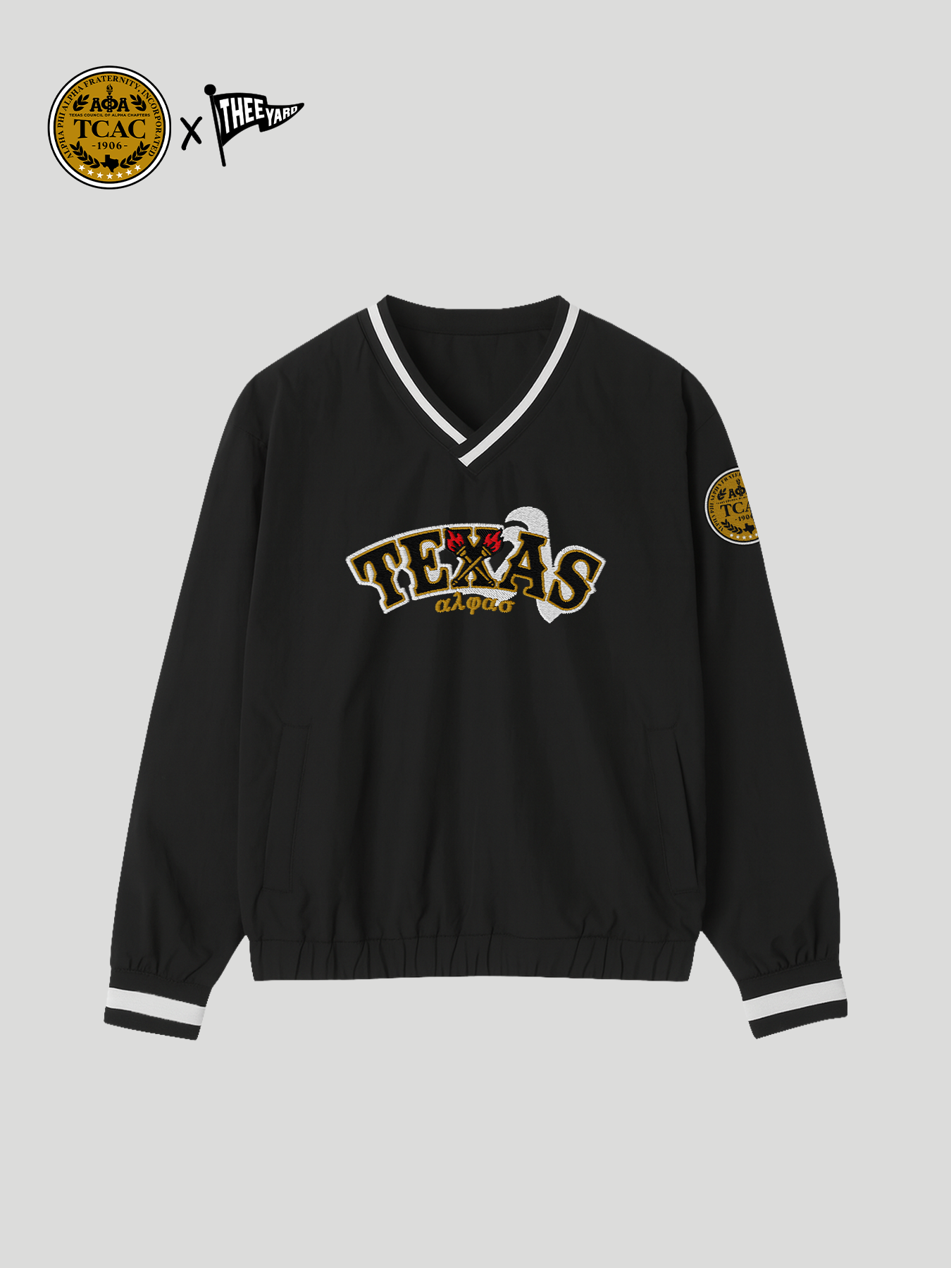 TCAC Legacy V-Neck Windbreaker